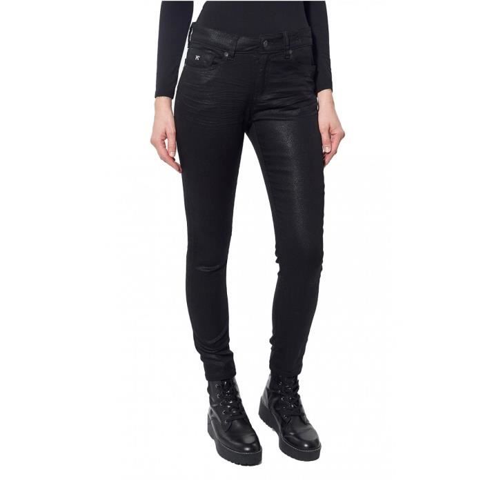 Pantalon slim stretch effet serpent - Kaporal - Femme