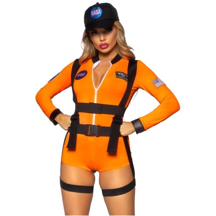 Costume Commandant de l'espace - LEG AVENUE - Space Command - Femme -  Orange - Intérieur - 3 pc. - Cdiscount Jeux - Jouets