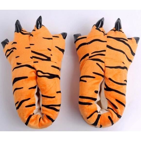 Pantoufles De Maison En Fourrure Tête De Chien • Chausson Univers