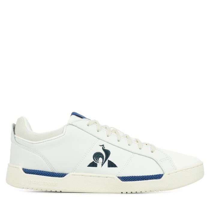 Le coq deals sportif cuir blanc