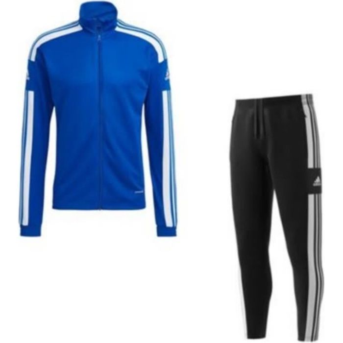 Jogging Homme Adidas Aerodry Bleu et Blanc - Manches longues - Multisport - Respirant