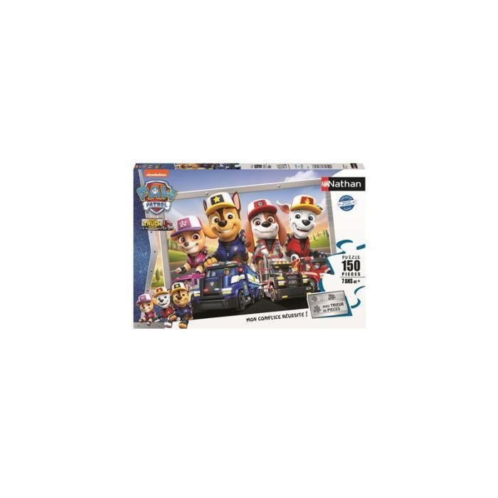 Puzzle - NATHAN - Les camions de la Pat Patrouille - 150 pièces - Enfant - Mixte