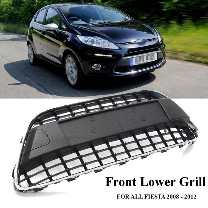 Pare Choc Avant Calandre Chrome Cadre Moulage FORD FIESTA 2008-2012 Neuf Haute Qualité