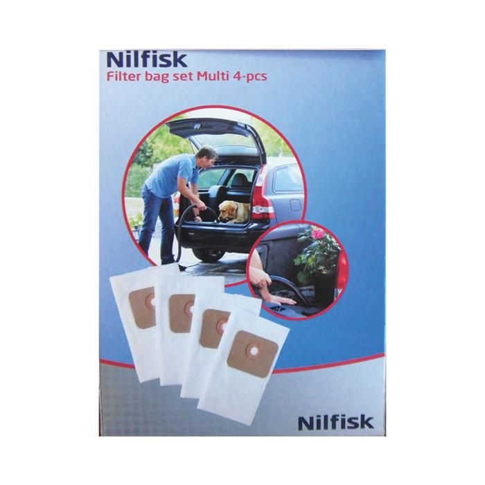 NILFISK 107402336 - 4 sacs aspirateur non tisses N