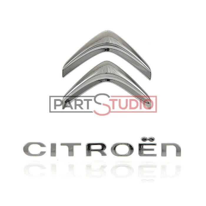 Sigle et monogramme de hayon d origine Citroen C3 après 11/09 - Cdiscount  Auto