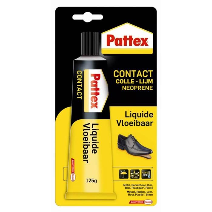 COLLE CONTACT LIQUIDE TYPE NEOPRENE PATTEX TOUS MATERIAUX