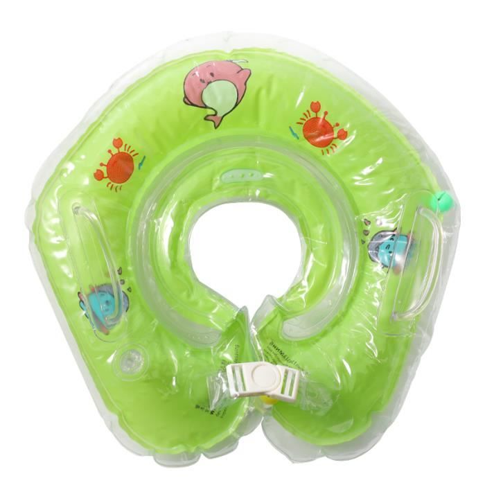 Bouée bébé - Anneau de natation nouveau-né collier flottant gonflable jouet  de piscine pour bébé 0-3 ans-A7 - Cdiscount Jeux - Jouets