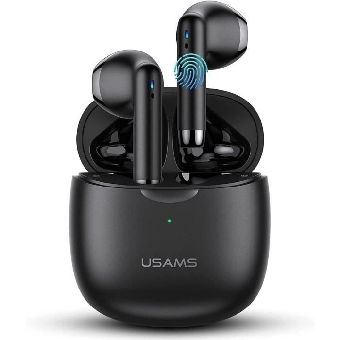 Ecouteurs YONIS Ecouteurs Bluetooth Tactiles Sans Fil Avec