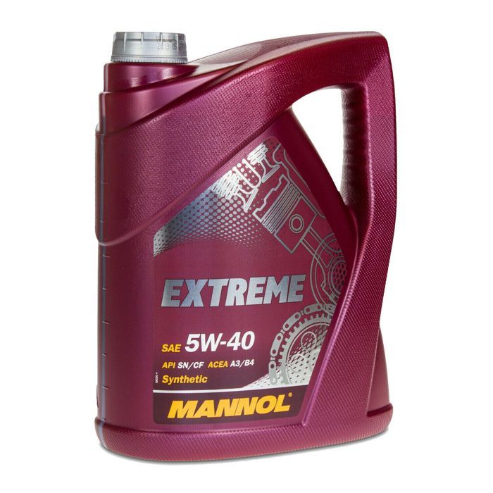 Huile Moteur Mannol 10W-40 Céramique 5L - Pour Peugeot, Renault, Conforme RN0700