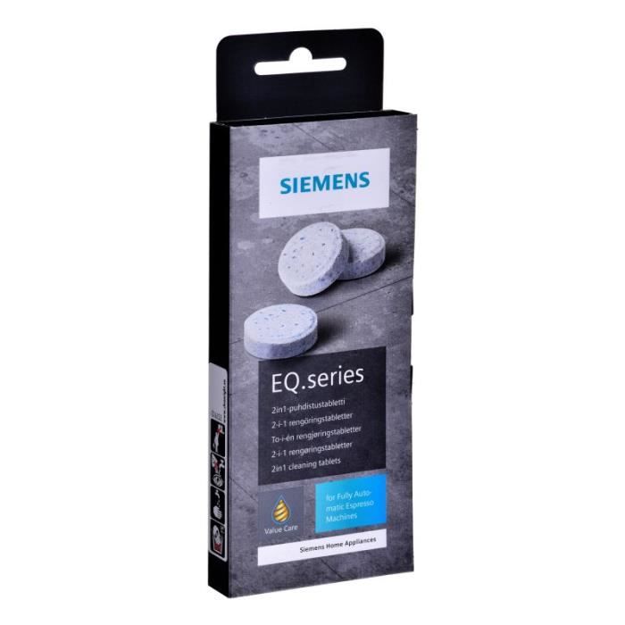 Bosch Siemens 310575 Tablettes De Nettoyage Pour Machine à Café Expresso - Lot De 10 Tablettes Originales