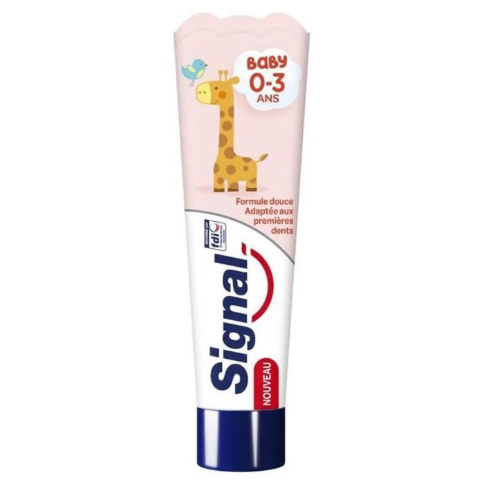 Signal Dentifrice Baby 0 3 Ans 50ml Lot De 6 Cdiscount Au Quotidien