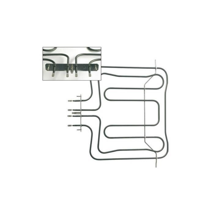 Résistance de voute 230V 1000 + 1700W pour four SMEG 8877520