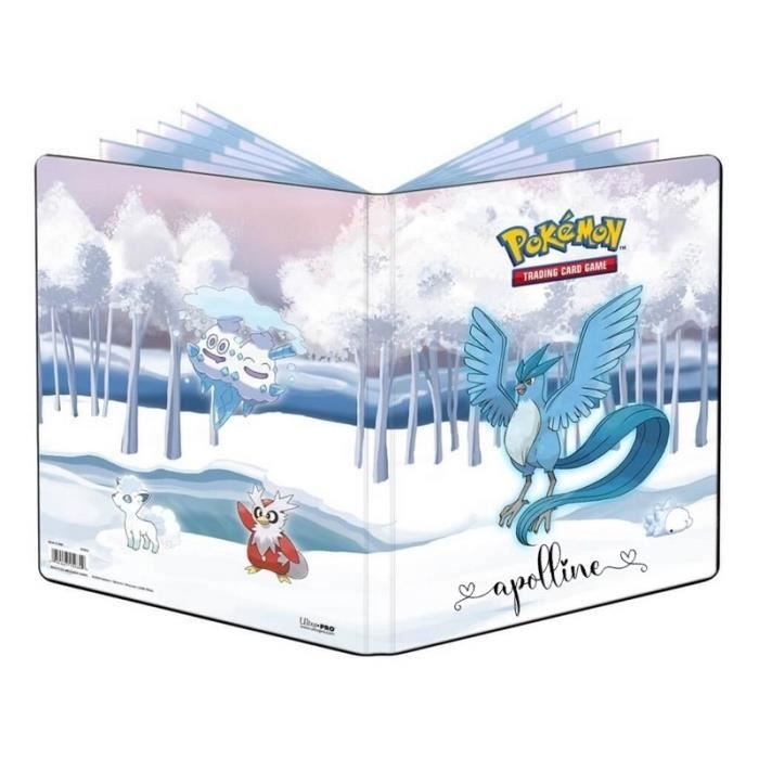 Pochette de rangement pour cartes Pokémon - TAPERSO - bleu -  personnalisable avec prénom - capacité 60 cartes