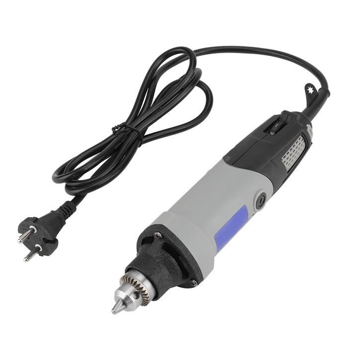 Meuleuse Électrique 400W 220V - Vitesse Variable 6 Positions - Capacité 0.6-6.5 Mm - Pour Gravure, Meulage, Polissage - Prise UE - 4