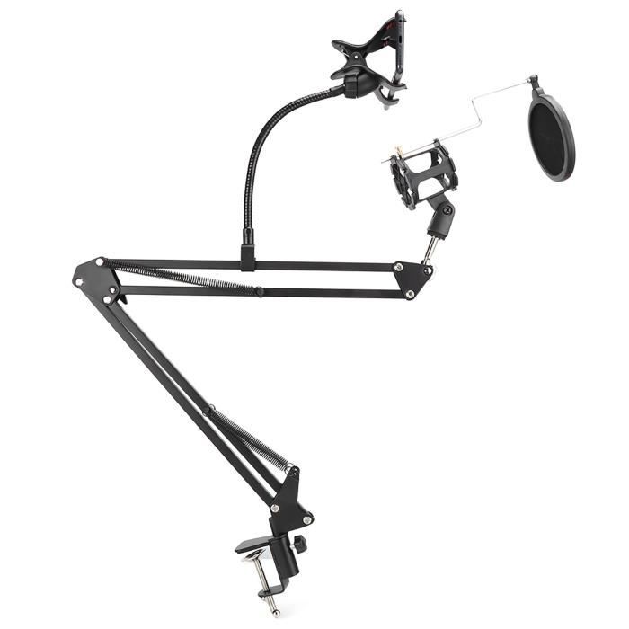 Microscope Multidirectionnel 7X-45X Avec Support à Ressort Anneau Lumineux | FR