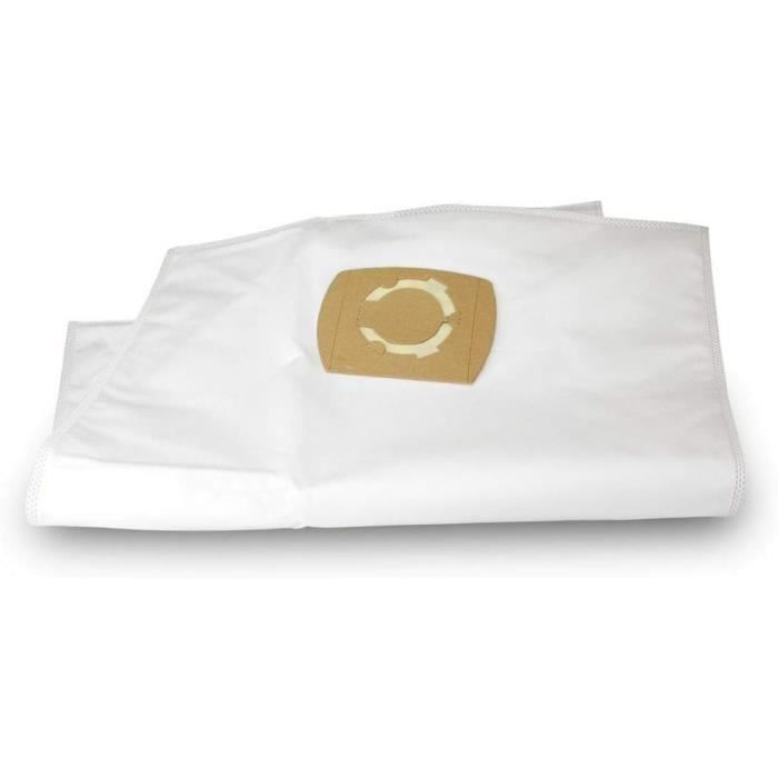 Lot De 5 Sacs Filtrants En Papier Pour Aspirateur À Eau Et Poussière