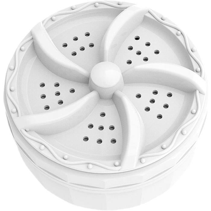 Mini Machine à Laver Portable à Ultrasons - Pour Linge Personnel, Voyages, Camping - Bleu - Jusqu’à 1kg