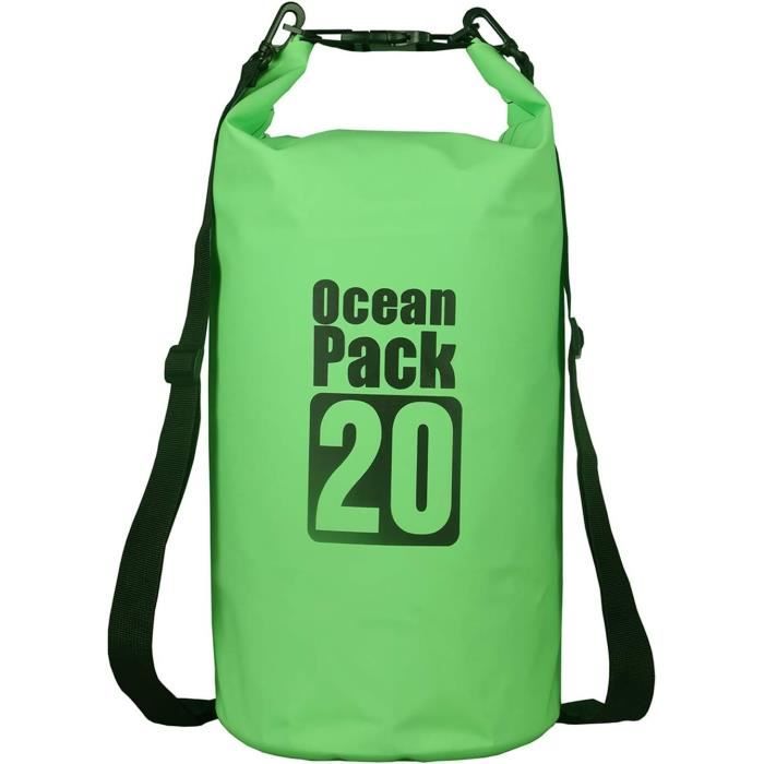 Sac De Transport Pliable KEEN Pour Kayak Et Bateau - 75x45x30cm, Polyester Résistant, Poignées Renforcées Gris