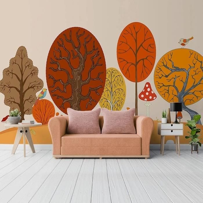 Plantes Arbres Idées Fond D'Écran Photo Effet 3D Papier Peint ...