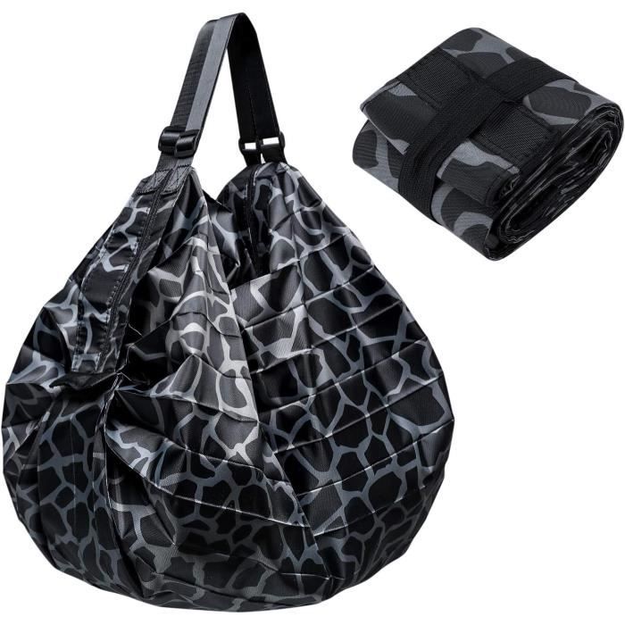 ADERTOS 4PCS Sacs de Courses Pliables Sac à Provisions Pliable Sacs à