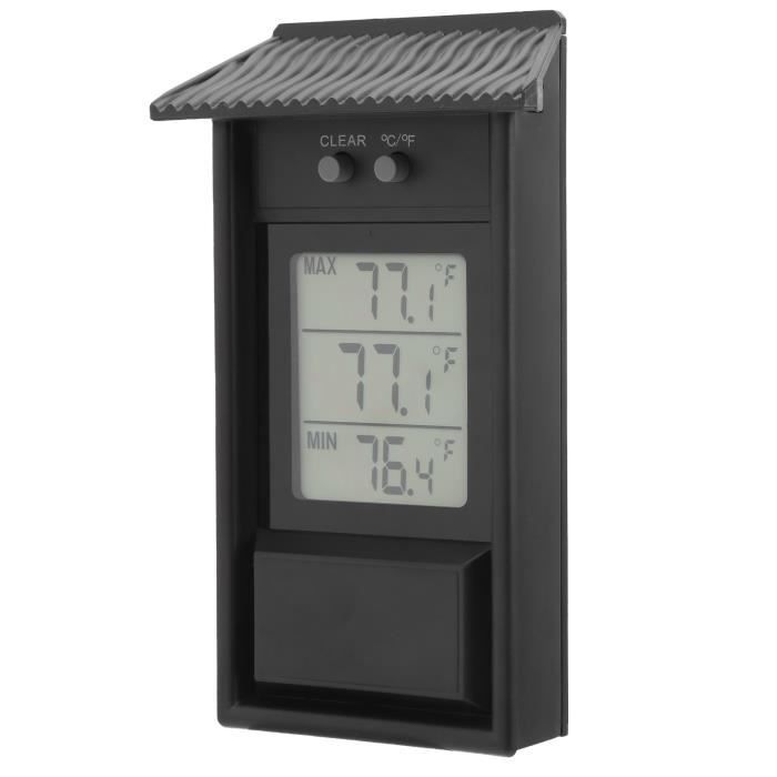 Thermomètre-hygromètre Numérique Pro - Mesure Précise Température Et Humidité, écran Rétroéclairé