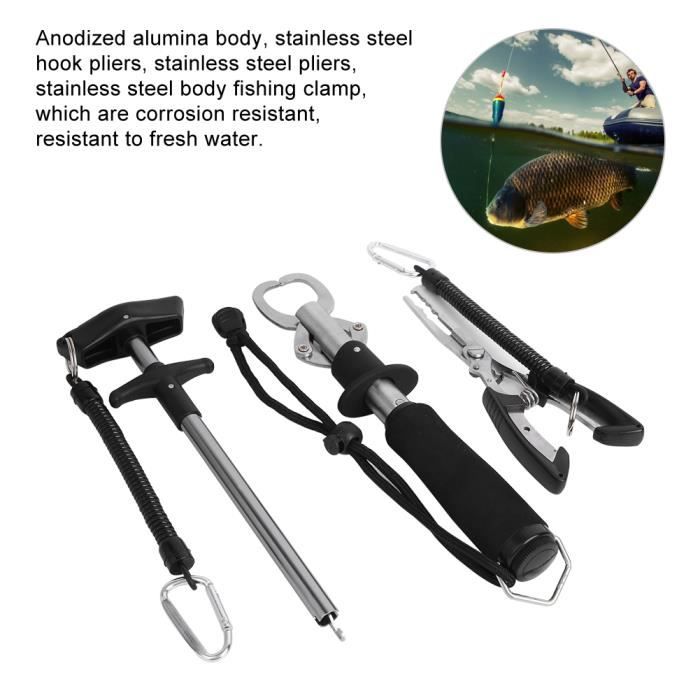 Kit Pêche Kit D'outils De Pêche Supregear - Pince, , Tueur De Poissons, étui Inclus Pince à Lèvres