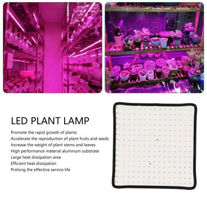 NEUF 1000W LED Lampe de Croissance Plant Culture Floraison Légume 85‑265V DQ FRANCE