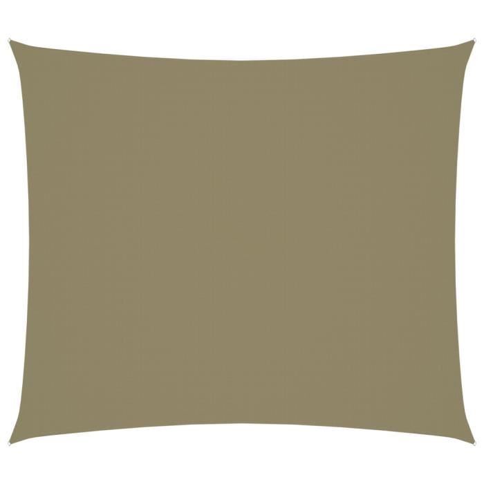 vidaXL Voile de parasol 2 5x3 - vue 5