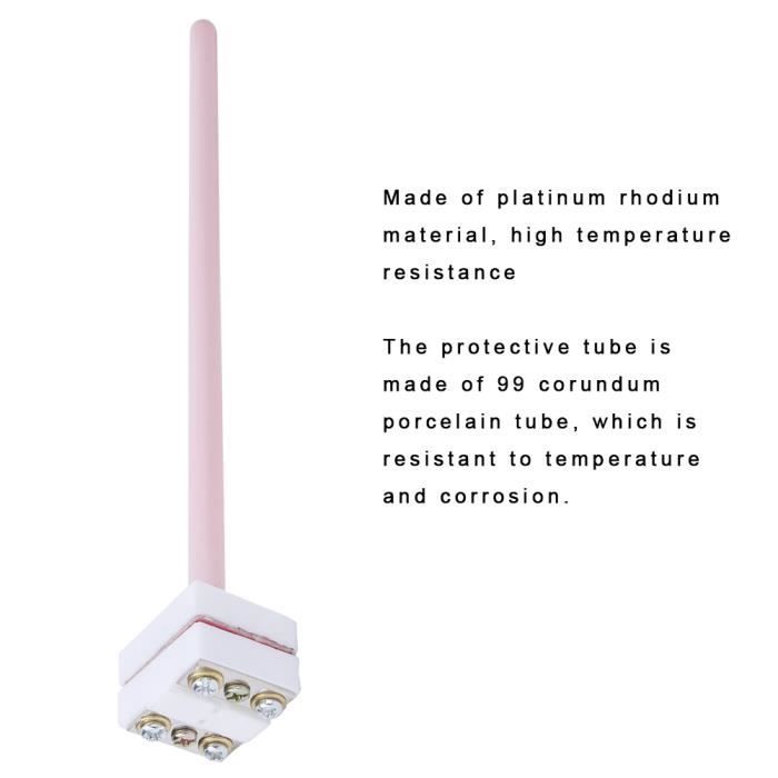 Vvikizy Tête de sonde de capteur de thermocouple 2 pièces têtes de