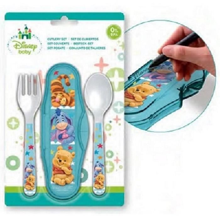 Bebe Voyage Couverts Disney Winnie The Pooh 0 Bpa Neuf Boite De Rangement Cuillere Fourchette Set Couverts Cdiscount Puericulture Eveil Bebe