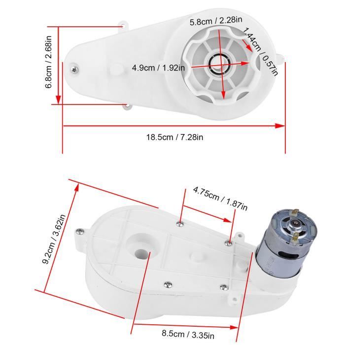 Commutateur 3 Vitesses Pour Guidon Moto/Scooter Électrique 22mm - Interrupteur Compact Noir