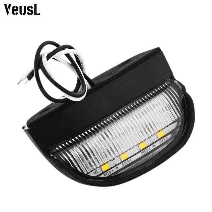 Lampe Plaque D'immatriculation LED 12V/24V étanche - Blanc Froid - Marque E - Pour Camion, Remorque