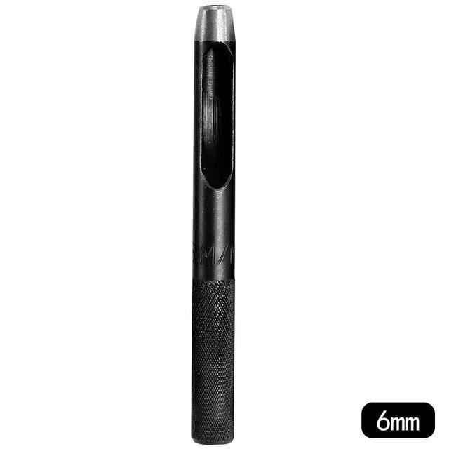 Poinçon Rond En Acier Carbone 8 Mm QUARKZMAN - Pour Cuir, Découpe De Cercles, Fabrication Ceintures, Artisanat - 6