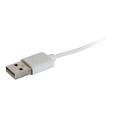 C2G USB A Male to Lightning Male Sync and Charging Cable - Câble Lightning - Lightning (M) pour USB (M) - 1 m - blanc-1