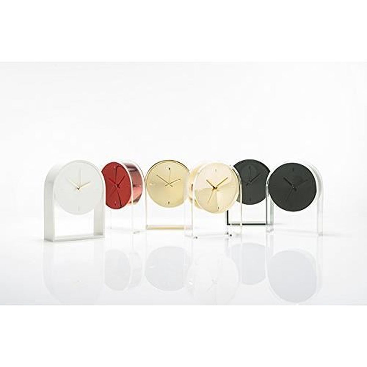 Kartell Blanc Opaque Horloge Air Du Temps