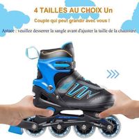 Rollers Kids Globe Street Rider – Taille 31-34 Réglable, Bleu/Vert, Cadre Alu Et Roulements ABEC 7