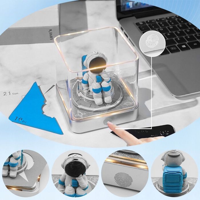 Calendrier De L'Avent 2026 3D Maison De Neige Avec LED - Déco De Bureau Originale - Cadeau Créatif Et Interactif