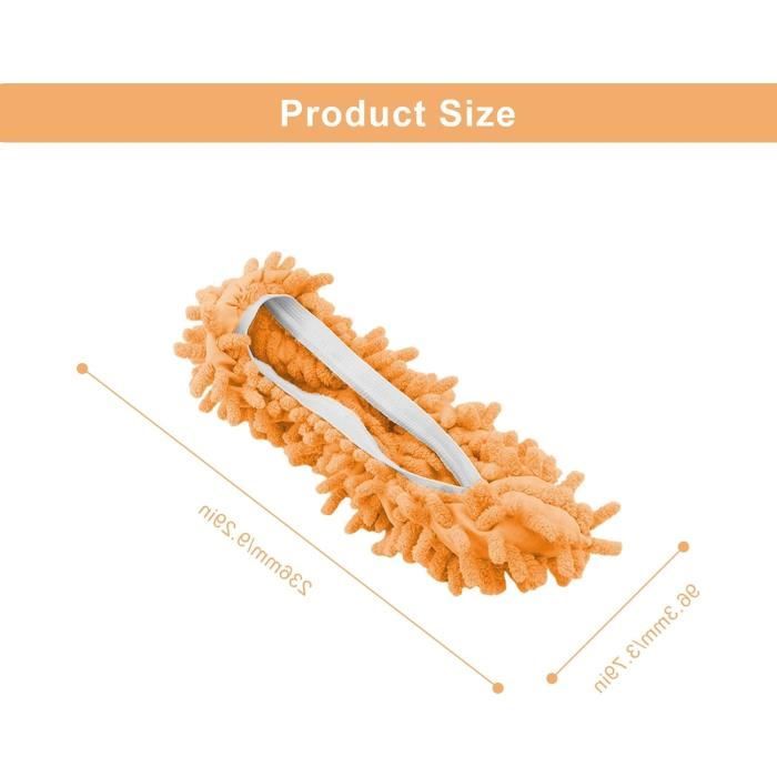 Lot De 10 Chaussons Serpillères (5 Paires), Chaussettes Anti-poussière Pour Pieds Pour Femmes, Hommes Et Enfants, En Microfibre, Réutilisables, Lavables | Séchez Les Sols Pour La Maison, Le Bureau, La