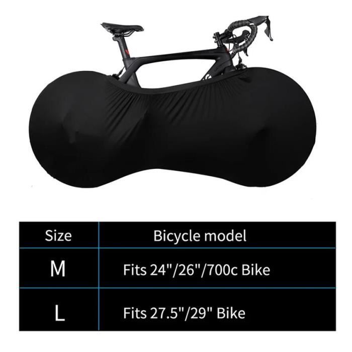 Couverture Housse anti-poussière pour vélo d'extérieur élastique Roue de  vélo étanche Protecteur de botier(Housse En S 111680 - Cdiscount Auto