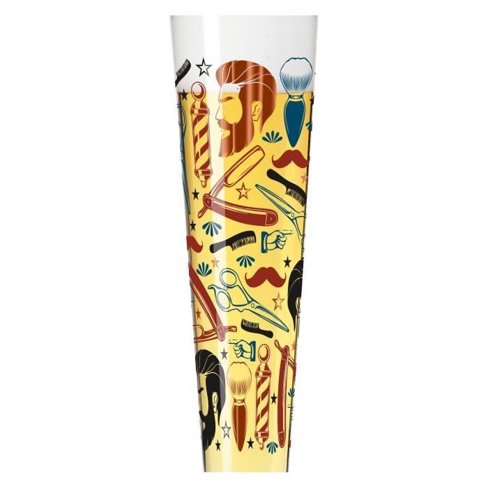 Verre à Bière Ritzenhoff Heldenfest 330 Ml – Motif Barber Cuivre Véritable, Fabriqué En Allemagne
