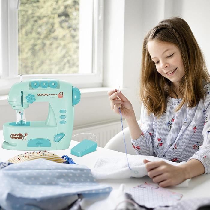 Lyrlody Machine à Coudre électrique éducative Pour Enfants – Apprentissage Ludique Dès 3 Ans – ABS Doux Et Sûr