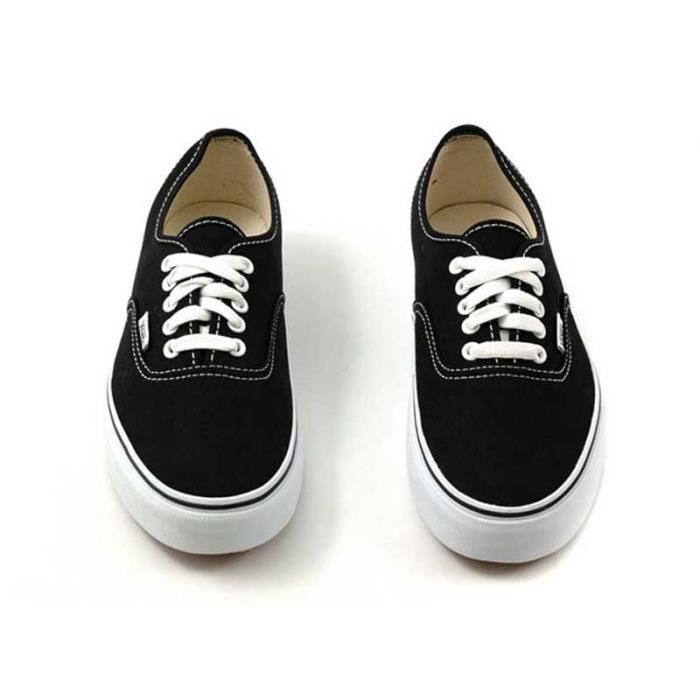 vans noir basse femme