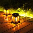 Lampe Jardin Solaire Éclairage Lanterne à Bougie Pour Jardin Voie Patio Cour-2