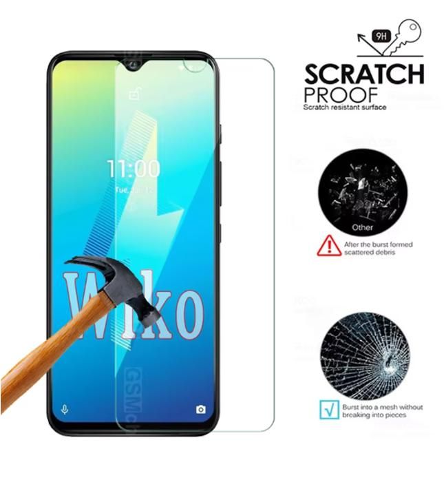 Lot De 2 Films Protection Verre Trempé Pour Wiko Power U30 6.82" - Transparent, Anti-rayures, Anti-empreintes