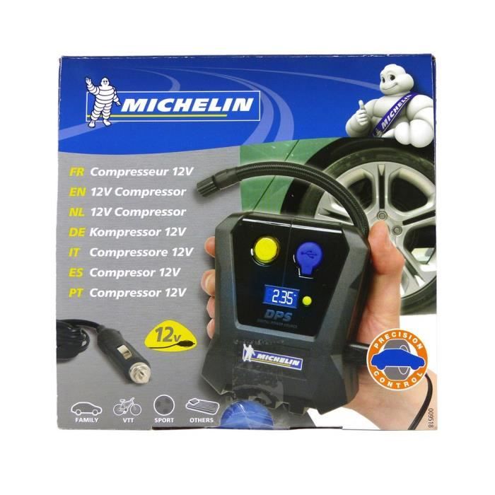 MICHELIN Mini compresseur digital 12V 3.5 bars - Cdiscount Auto
