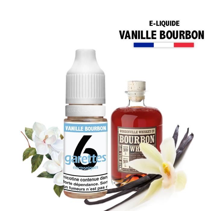 E-liquide 10ML saveur VANILLE BOURBON avec 11MG de nicotine (e-liquide id :  PROD1927) - (1x10ML) - Cdiscount Au quotidien