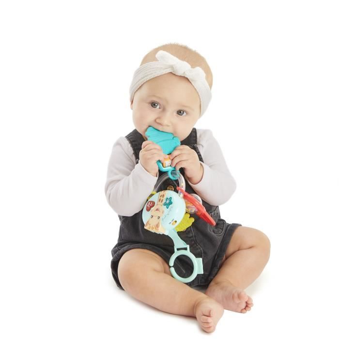 Hape Hochet Fleur Musical – Jouet Multisensoriel Avec Lumières – Dès 0 Mois