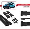 Compatible avec Peugeot Bipper 2008-2023 Barres de Toit FLY Modèle Railing Porte-Bagages de voiture NOIR-3