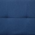 3902RAVI Parfait Canapé d'angle Canapé-lit réversible convertible DE Haute qualité Sofa DE salon Scandinave avec deux oreillers Bleu-3