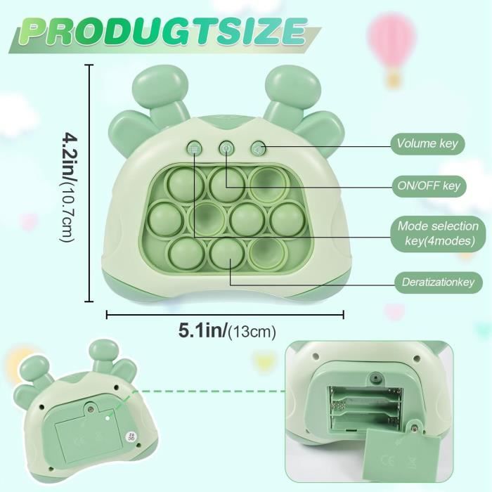 Jouet Fidget sensoriel - SIMON - Pop Push Bubble Puzzle - Éducatif ...